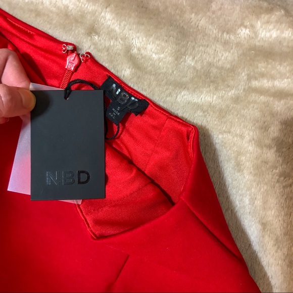 NWT! ❤️ Revolve NBD “The Nights” red midi dress - Picture 5 of 7